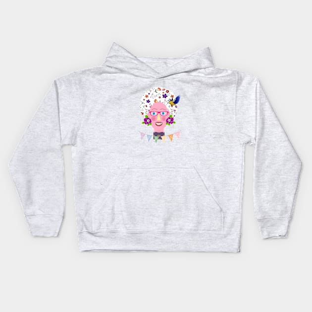 BULB HEADS 03 : Spring Kids Hoodie by adelwins